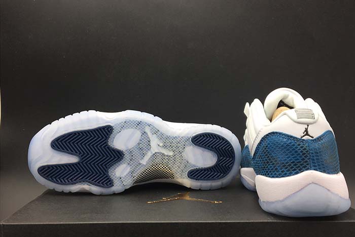 Air Jordan 11 Low “Navy Blue Snakeskin CD6846-102