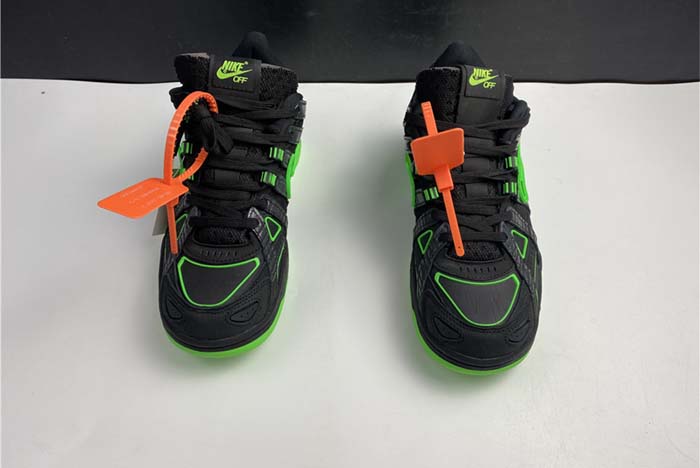 Off-White NIKE AIR RUBBER DUNK “”GREEN STRIKE“ CU6015-001