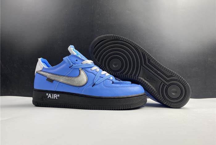 NIKE Off-White X AIR FORCE 1 LOW UNIVERSITY BLUE CK0866-401