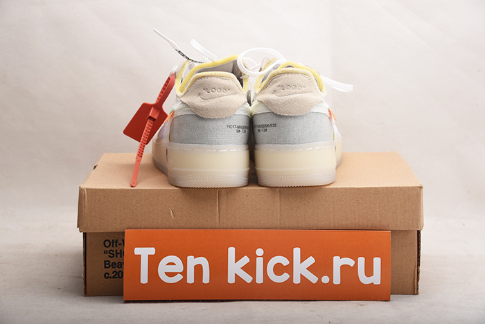 NIKE AIR FORCE 1 LOW Off-White All White AO4606-100