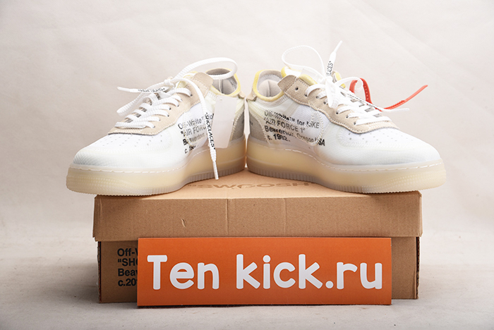 NIKE AIR FORCE 1 LOW Off-White All White AO4606-100