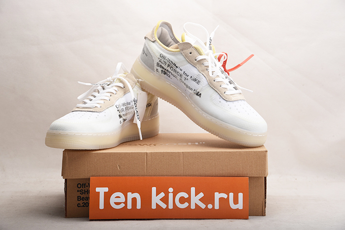NIKE AIR FORCE 1 LOW Off-White All White AO4606-100