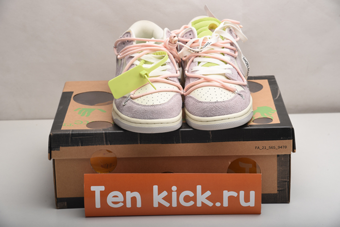 Nike Dunk Low Off-White Lot 12 DJ0950-100