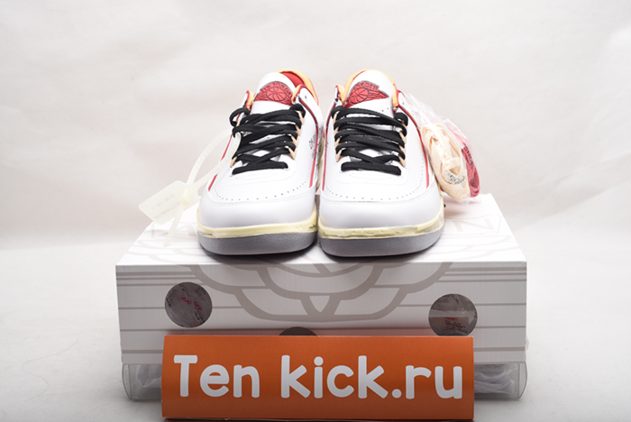 Jordan 2 Retro Low SP Off-White White Red DJ4375-106