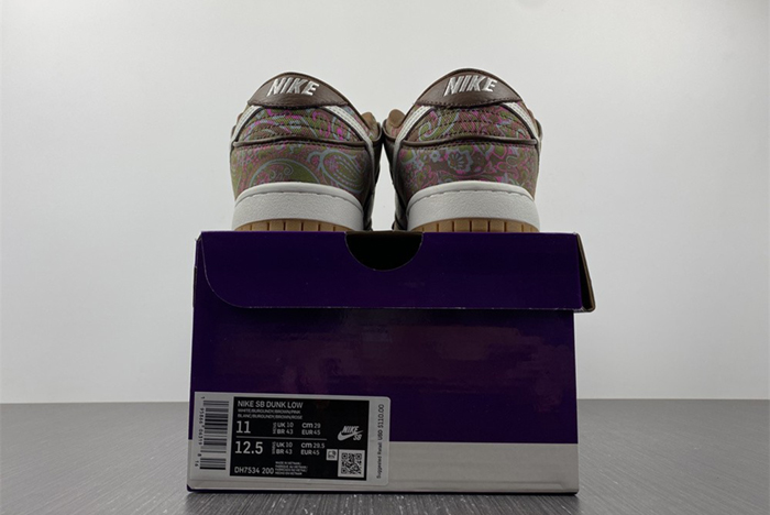 NIke SB Dunk Low “Paisley” DH7534-200