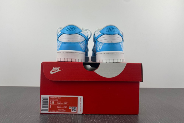 Nike Dunk Low “TRIPLE WHITE DD1503-109-1