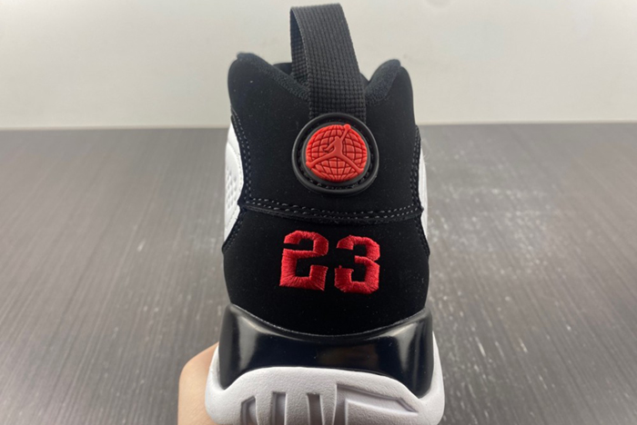 Air Jordan 9 Retro White Black Red 302370-112