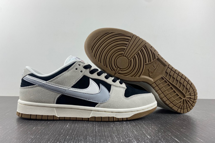NIKE DUNK LOW “STENCIL SWOOSH” DO9457-100 B