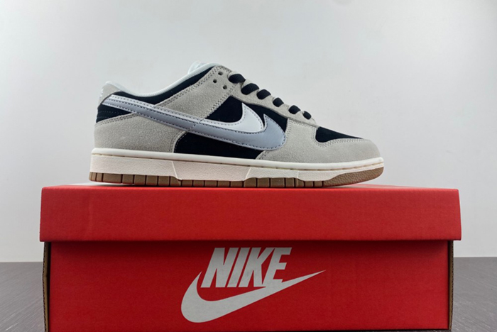 NIKE DUNK LOW “STENCIL SWOOSH” DO9457-100 B