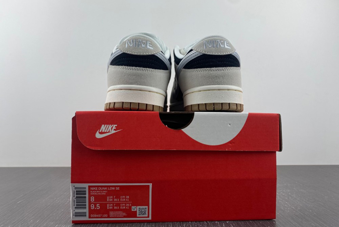 NIKE DUNK LOW “STENCIL SWOOSH” DO9457-100 B
