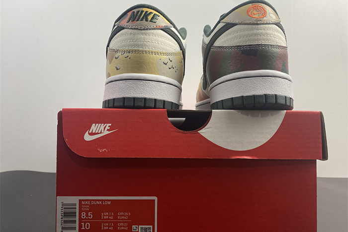 Nike Dunk Low Multi Camo DH0957-100new