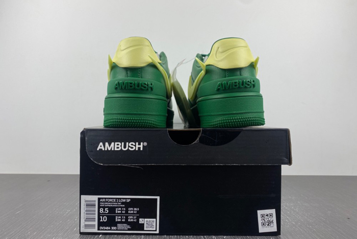 AMBUSH x Nike Air Force 1 Low "Pine Green and Citron" DV3464-300