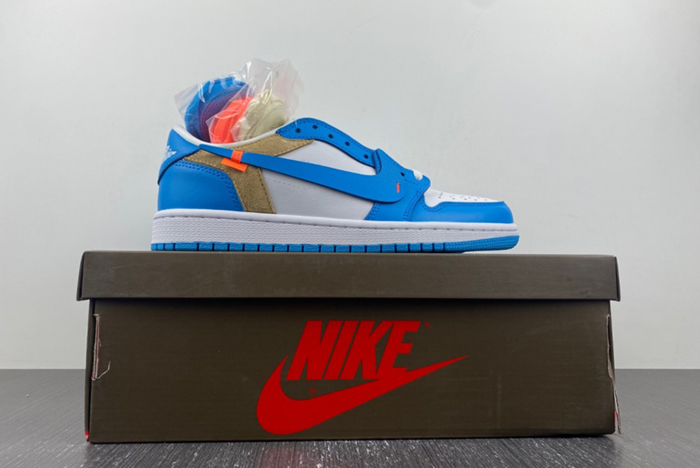 OFF-WHITE x Jordan Air Jordan 1 Retro Low OG "UNC" CZ0790-148