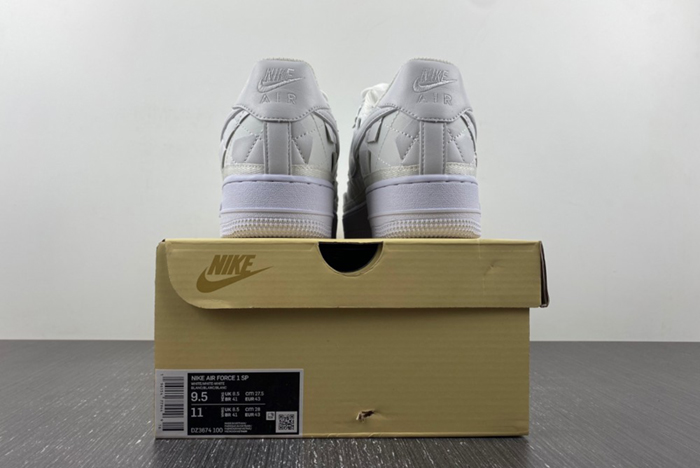 Billie Eilish x Nike Air Force 1 Low “Triple White” DZ3674-100