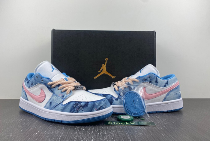 Air Jordan 1 Low Washed Denim DM8947-100
