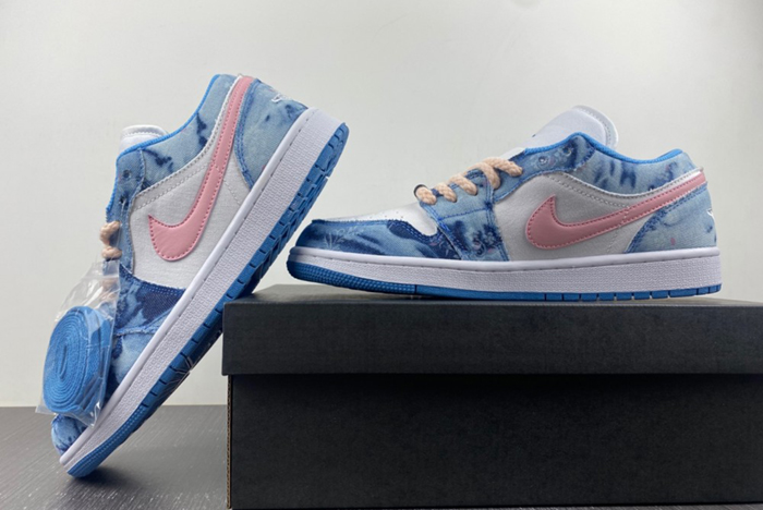 Air Jordan 1 Low Washed Denim DM8947-100