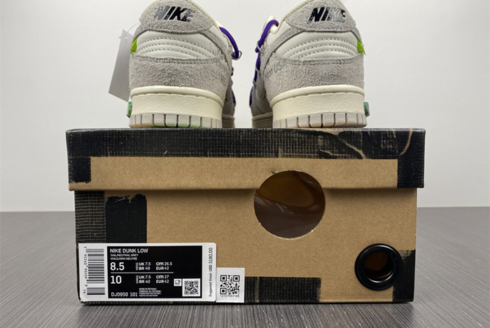 Nike Dunk Low Off-White Lot 15 DJ0950-101