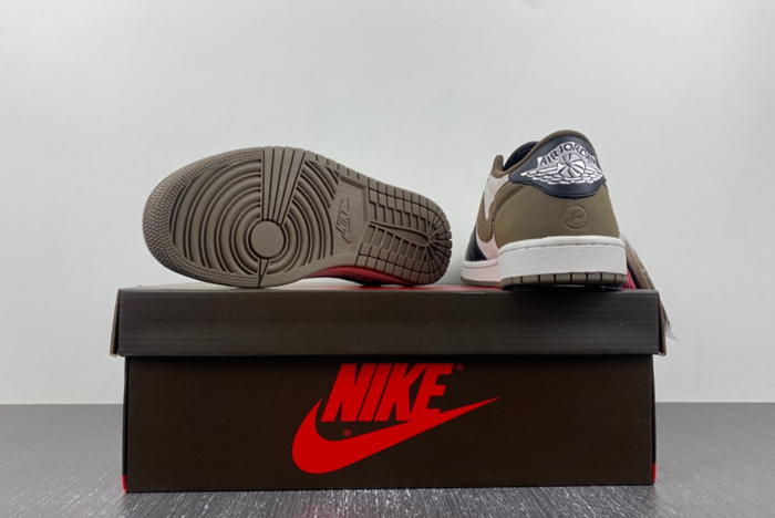 Air Jordan 1 Low Black Gray Brown DM866 902