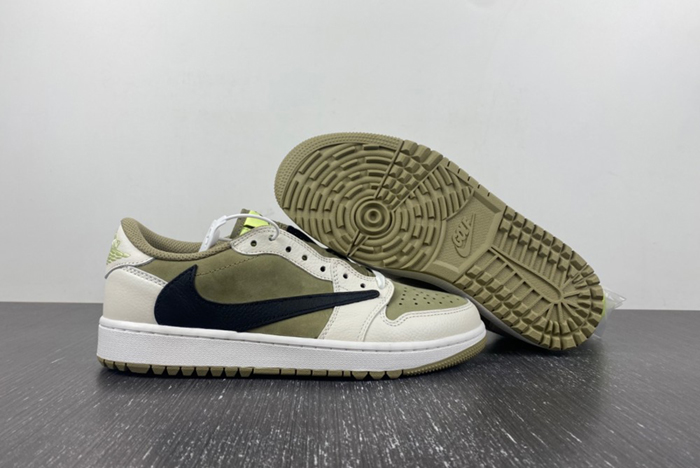 Travis Scott x Air Jordan 1 Low Golf FZ3124-200