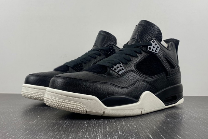 Jordan 4 Retro Pony Hair Black 819139-010