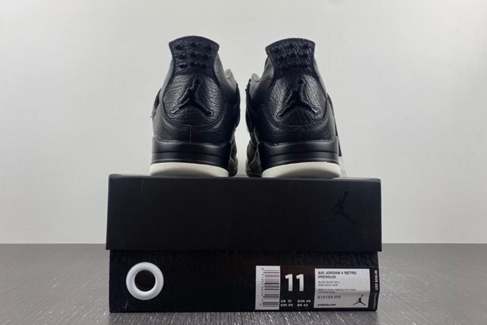 Jordan 4 Retro Pony Hair Black 819139-010