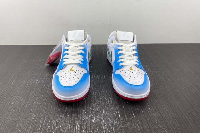 Air Jordan 1 Low SE GS Gets A Chicago-Tinted FN8895-141