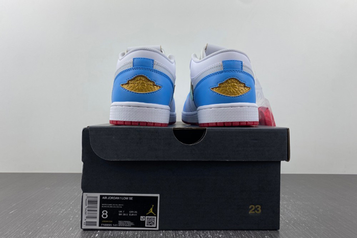 Air Jordan 1 Low SE GS Gets A Chicago-Tinted FN8895-141