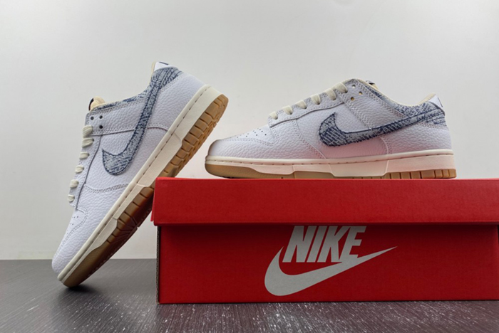 Nike Dunk Low New Americana Washed Denim FN6881-100