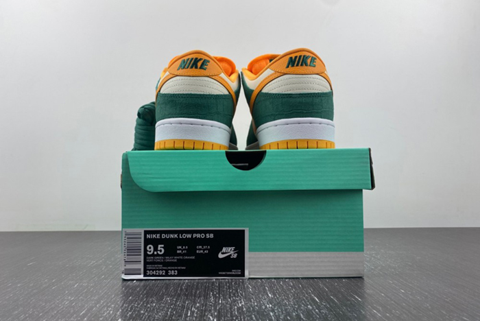 Nike SB Dunk Low Legion Pine Kumquat 304292-383