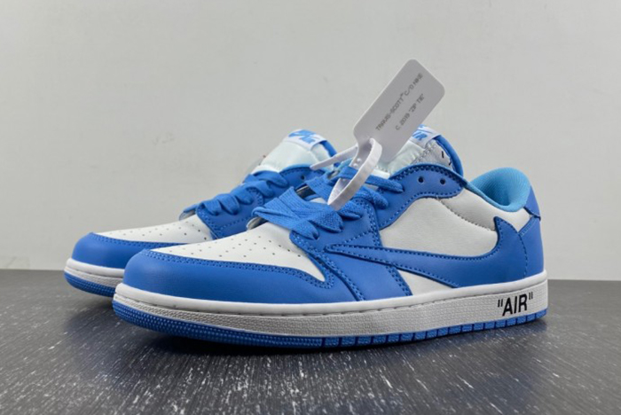 OFF-WHITE x Travis Scott x Air Jordan 1 DM7866-180 blue