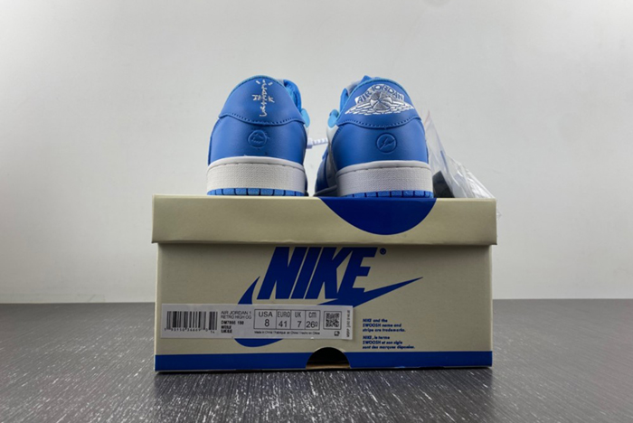 OFF-WHITE x Travis Scott x Air Jordan 1 DM7866-180 blue