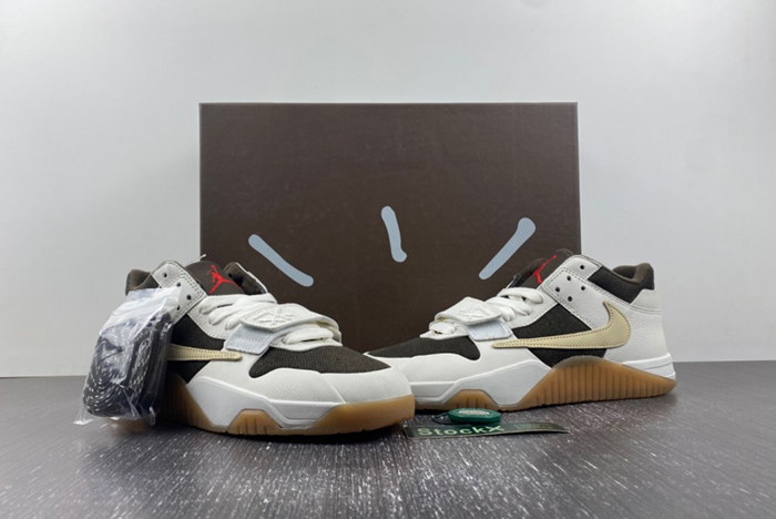 Travis Scott x Jordan Cut The Check FZ8117-100 yellow