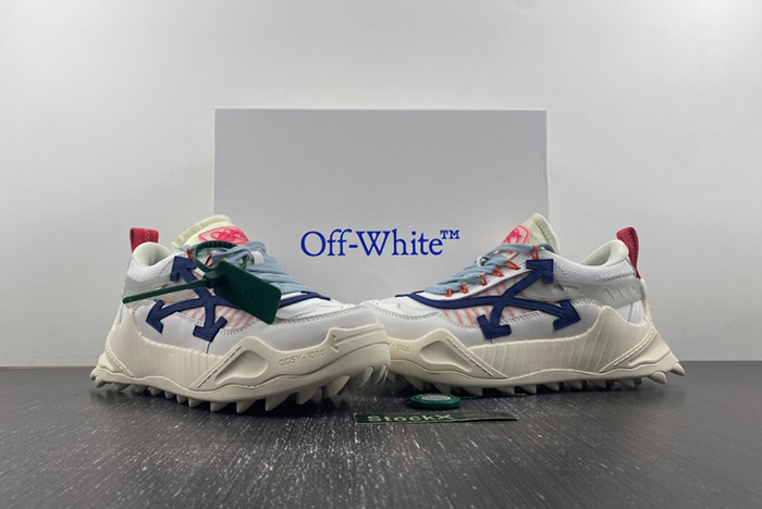 Off-White Odsy-1000 Cream White Blue OMIA139S22FAB0010445