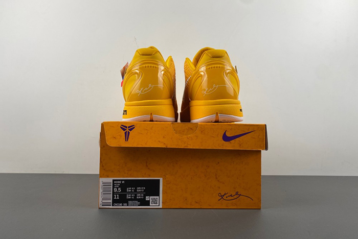 Off-White x Nike Kobe 6 “Canary” CW2190-501