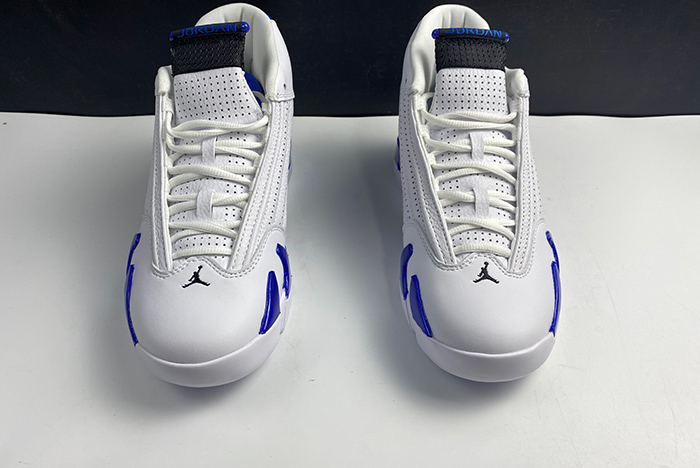 Jordan 14 Retro White Hyper Royal 487471-104