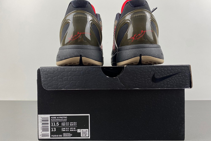 Nike Kobe 6 Protro “Italian Camo” FQ3546-001