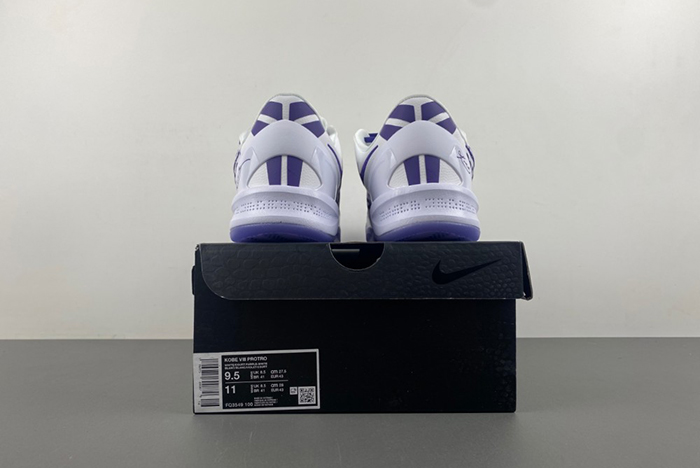 Nike Kobe 8 Protro “White Court Purple” FQ3549-100S2