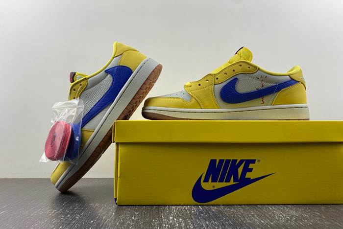 Travis Scott x Air Jordan 1 Low OG “Canary” DZ4137-700
