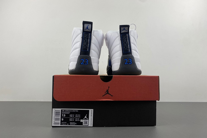 Air Jordan 12 “Blueberry” White/Black-Game Royal CT8013-140