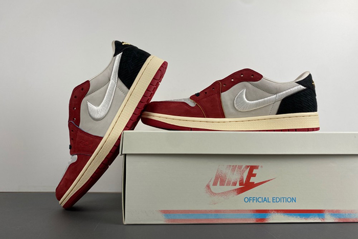 Trophy Room x Air Jordan 1 Low OG “Rookie Card: Home” HV6157-100