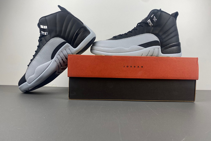 AIR JORDAN 12 “BLACK/WOLF GREY” CT8013-010