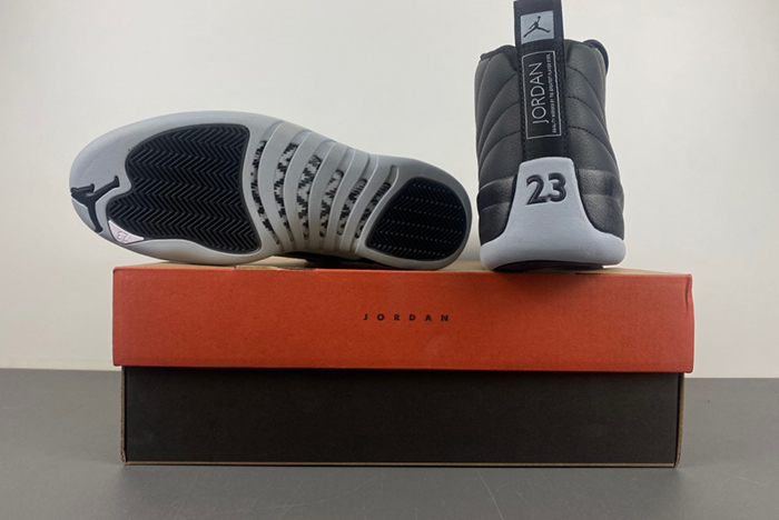 AIR JORDAN 12 “BLACK/WOLF GREY” CT8013-010